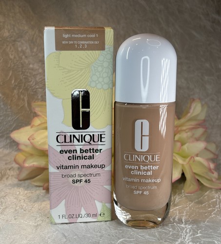 Clinique Even Better klinisches Vitamin-Make-up LSF 45 LIGHT MEDIUM COOL 1 - Kostenloser Versand