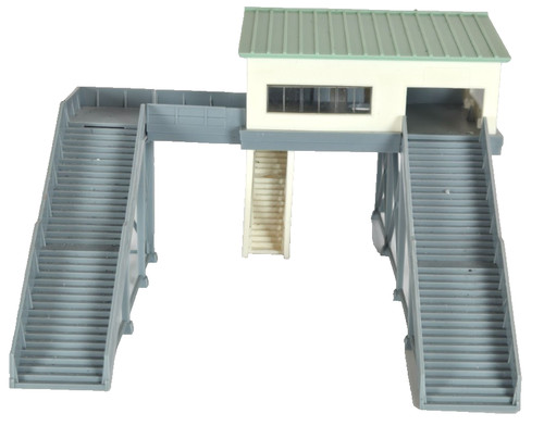 Tomix 4007 calibre N sobre vías estación puente diseño ferroviario paisaje modelo sin caja | Condition: Used