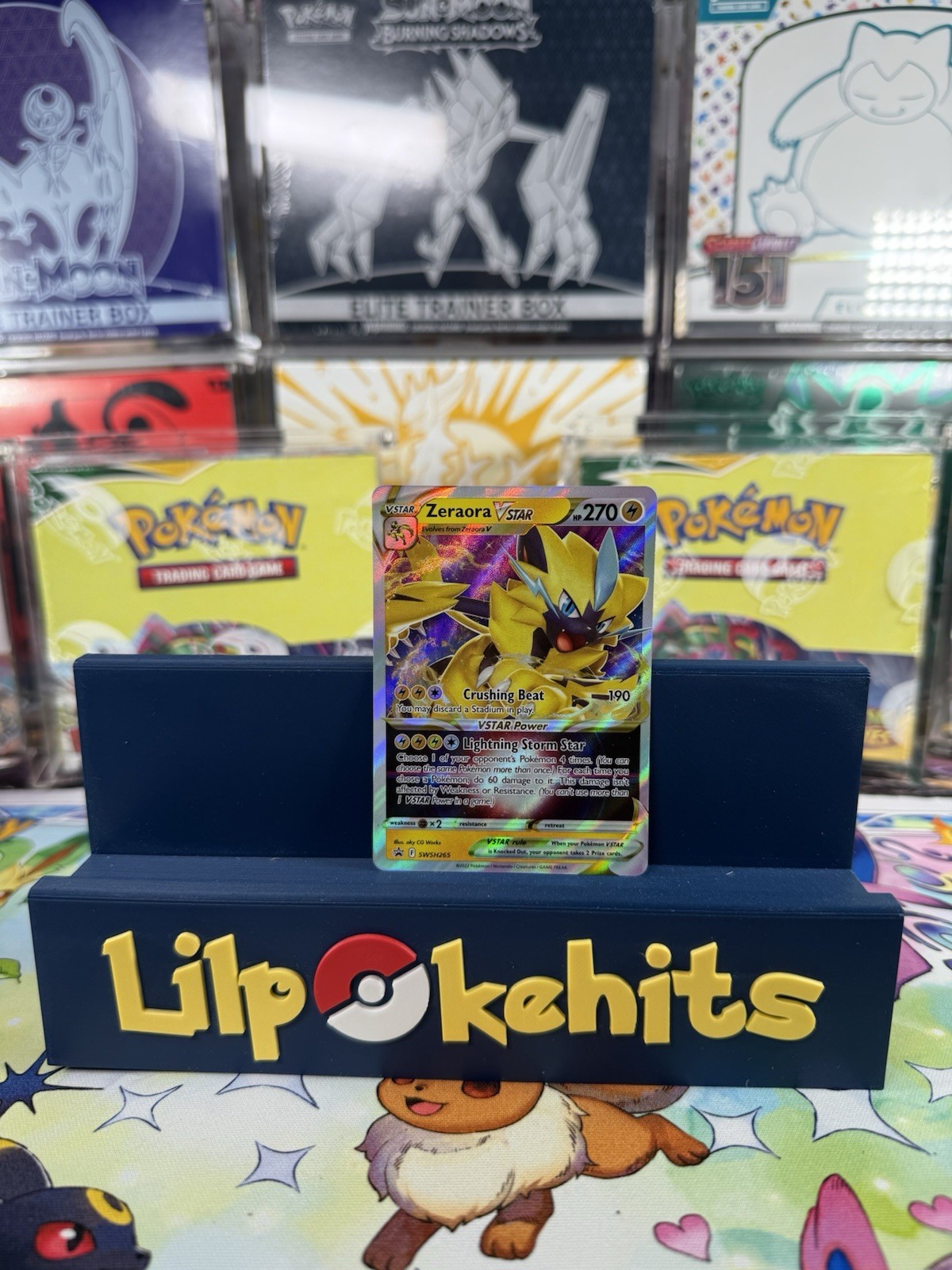 Zeraora VSTAR SWSH265 Black Star Promo Pokémon TCG Card NM Condition