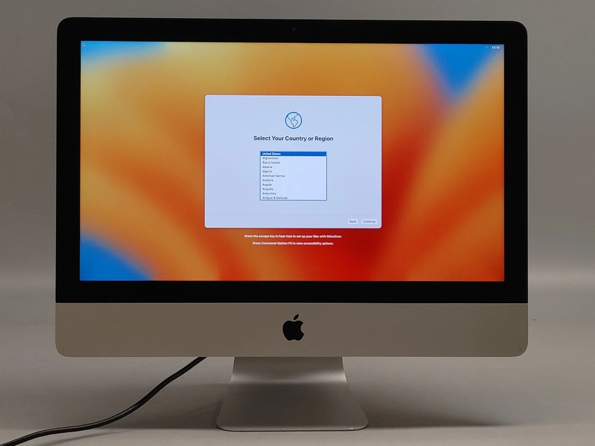 Apple iMac Intel Core i5 7th Gen. 2017 Release Year Apple Desktops