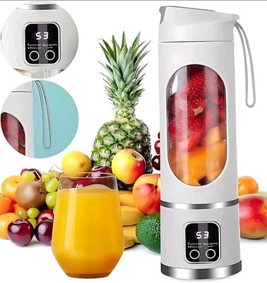 Mini Juicer Blender - 2-in-1 Ice Crusher & Smoothie Maker.