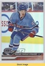 2023-24 Upper Deck Series 1 Silver Foil Rafael Harvey-Pinard #95 READ 7vj