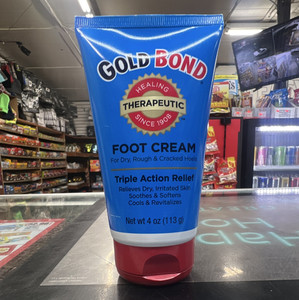 Gold Bond Therapeutic Foot Cream Triple Action Relief for Dry Skin, 4 oz
