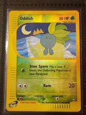 Oddish 97/147 Pokémon Card Aquapolis Reverse Holo