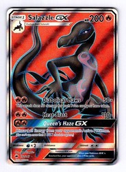 Salazzle GX Full Art 132/147 Burning Shadows