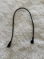 30cm Long 3.5mm Plug to Male Flash Sync Cord Cable