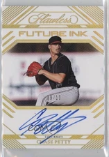 2024 Panini Flawless Future Ink Gold 9/10 Chase Petty #FI-CP Auto 1fl4