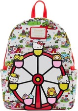 Bolso de Hombro Loungefly Hello Kitty and Friends Carnaval Doble Correa, Multi