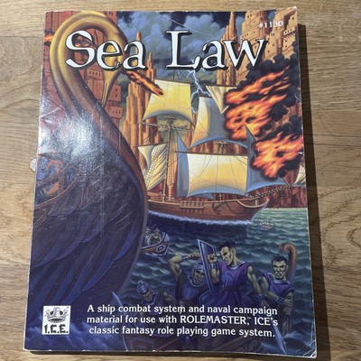 Rolemaster - Sea law - English 