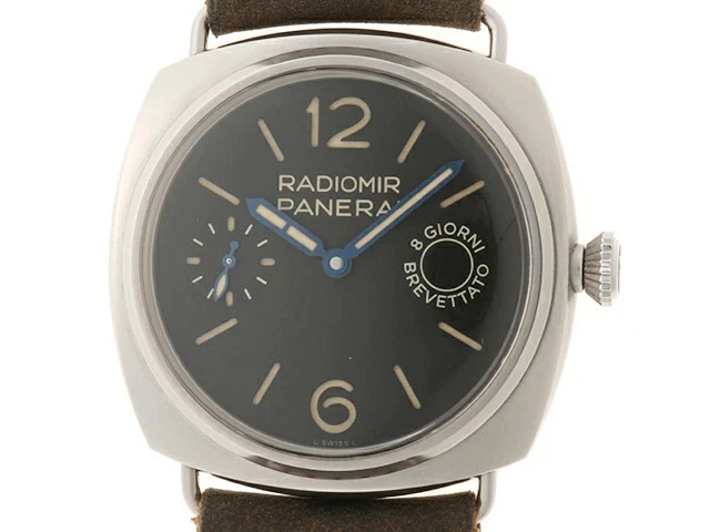 Panerai — Panerai Radiomir 8 Days PAM00992 OP7250 Stainless Steel 45mm Black Dial #DW261