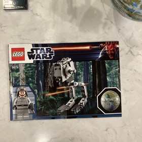 LEGO Star Wars: AT-ST & Endor, 9679 COMPLETE w Planet & Instructions