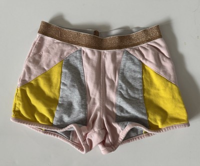 Billieblush Girl s  Glitter Color Block Shorts Size 10