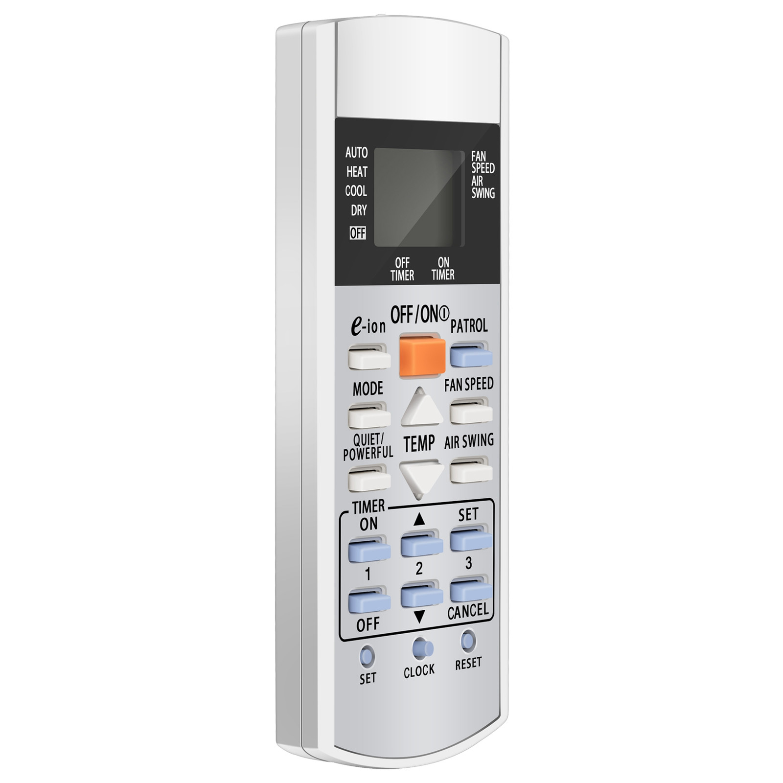 A75C34076632 Air Conditioner Remote Control Replacement for Conditioner Units-image