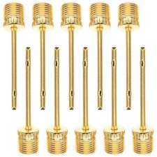  50 Pcs Ball Pump Needles Air Basketball Inflation Football Adapter