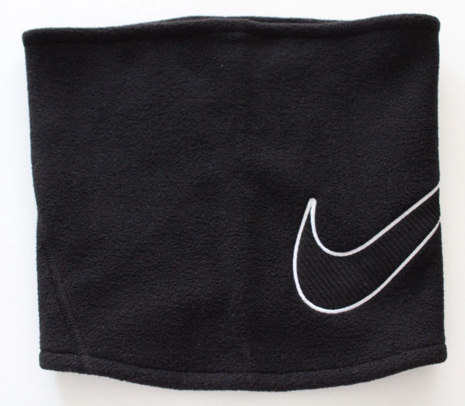 Calentador de cuello polar Nike OSFM para adultos negro/blanco Foto 4 de 4