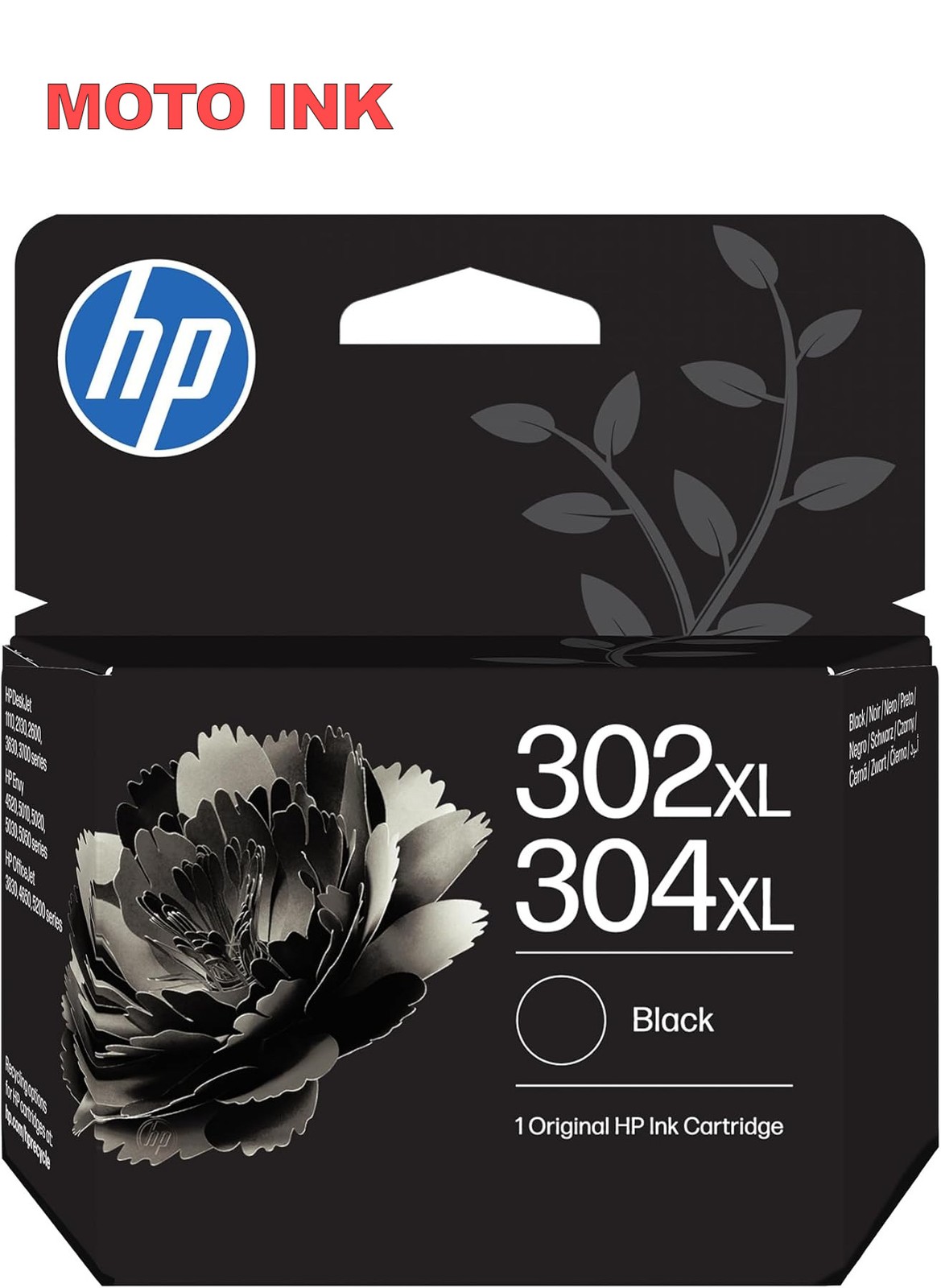 HP 302XL/304XL Black ink for Deskjet 2620, 2630, 2632