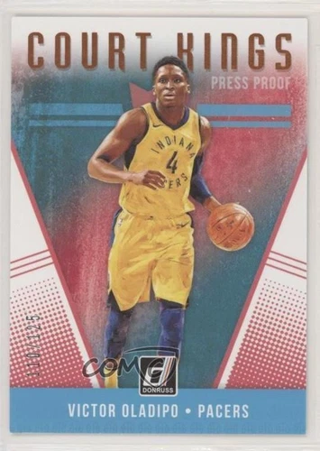 2018-19 Panini Donruss Court Kings Press Proof Orange /125 Victor Oladipo #15