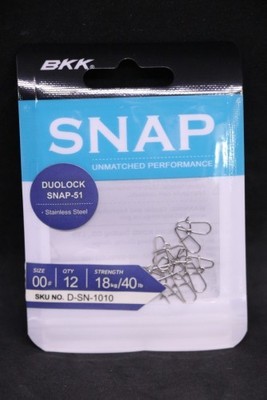 BKK Duolock Snap-51 - Size 00 - Stainless Steel 40lb - 18kg Rating