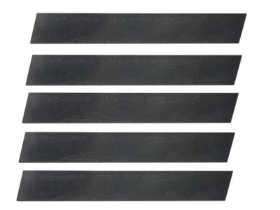 Set of 5 HSS Blades 1/8'' x 3/4'' (Wide) x 6'' (Long) for Lathe Parting Cut Off Too