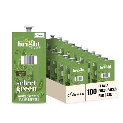 Flavia Bright Tea Co. Select Green Tea Freshpacks works only with Flavia Brew...