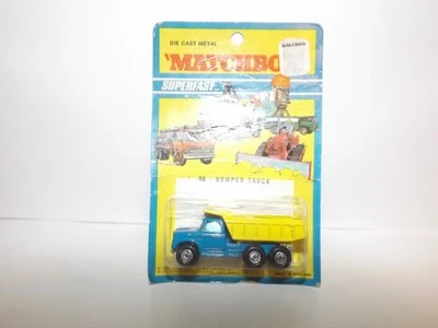 MATCHBOX S/F NO. 48-A DODGE DUMP TRUCK MI 1971 BLISTER - image 1 of 4
