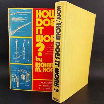 How Does It Work? by Richard M. Koff, Hardcover Dustjacket hcdj 1961, 517104547