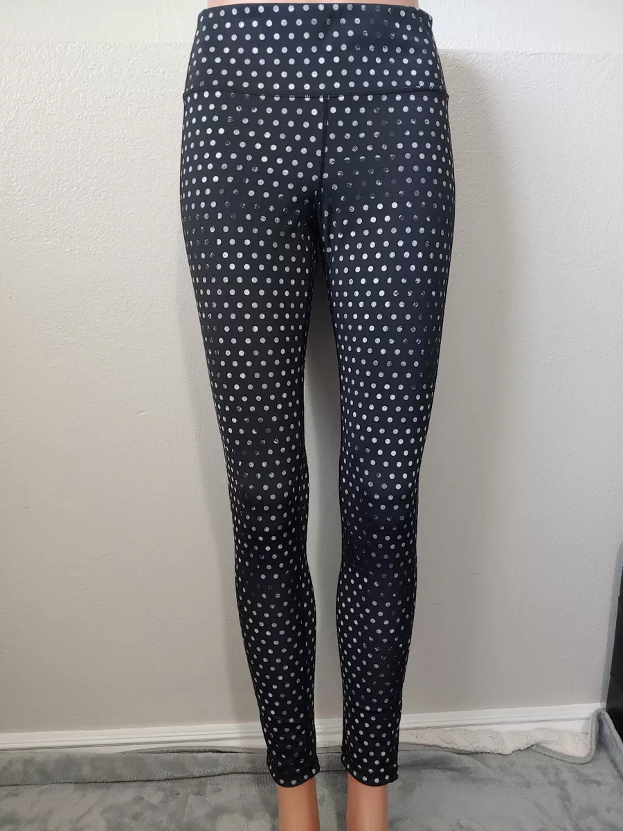 Athleta Women s Chaturanga Reversible Polka Dot Leggings Size S