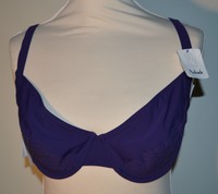 Aubade Half Cup Retro Beach Bikini Top 34d Purple Rrp £89 Aubade Half Cup Retro Beach Bikini Top 34d Purple Rrp £89