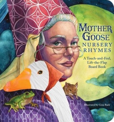 Mother Goose Nursery Rhymes Touch-and-Feel Board Book - Board book - VERY GOOD