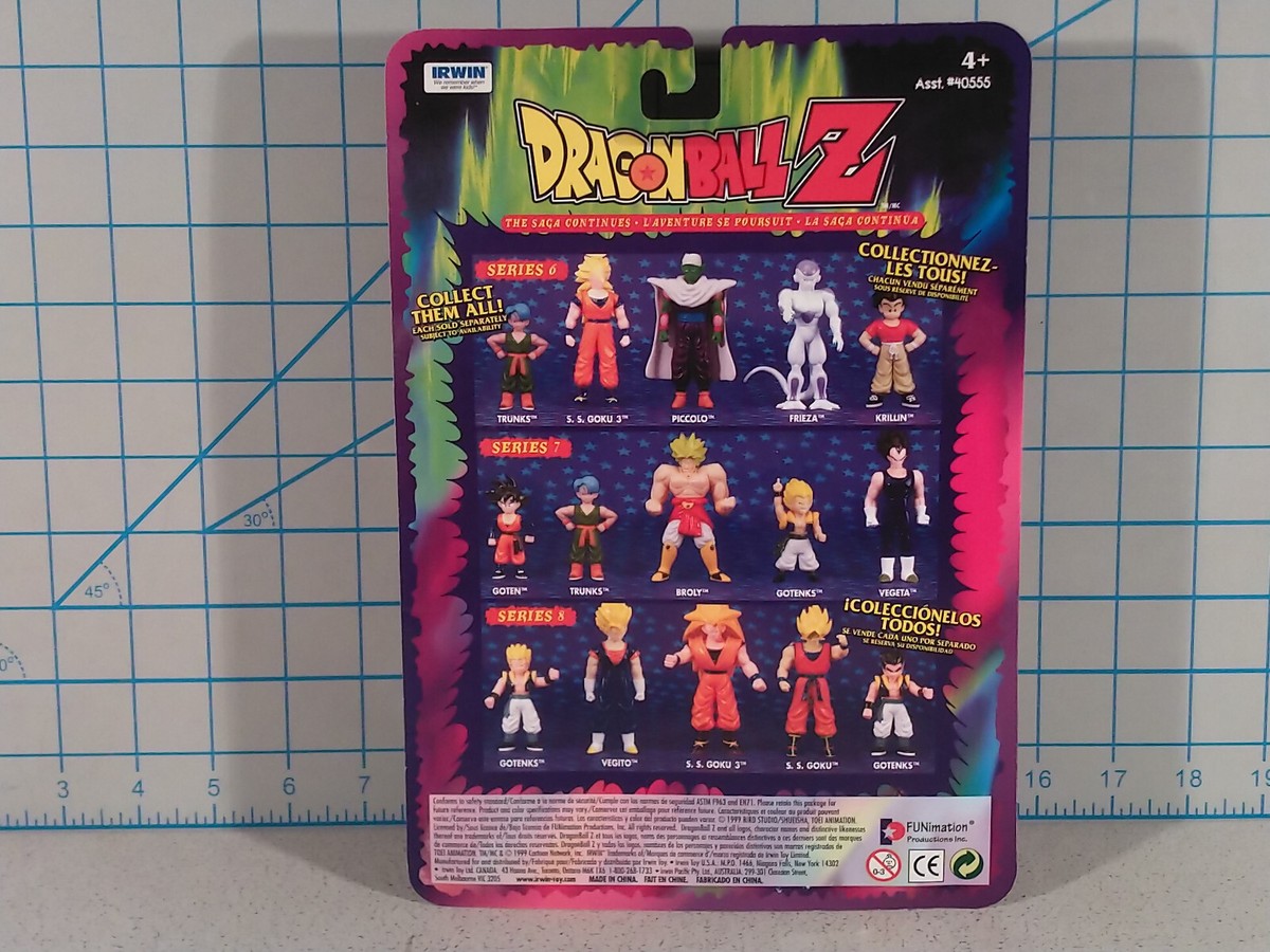 Figurine Dragon Ball Z – Vegeta IRWIN 1999 – Série 7 – Sous Blister