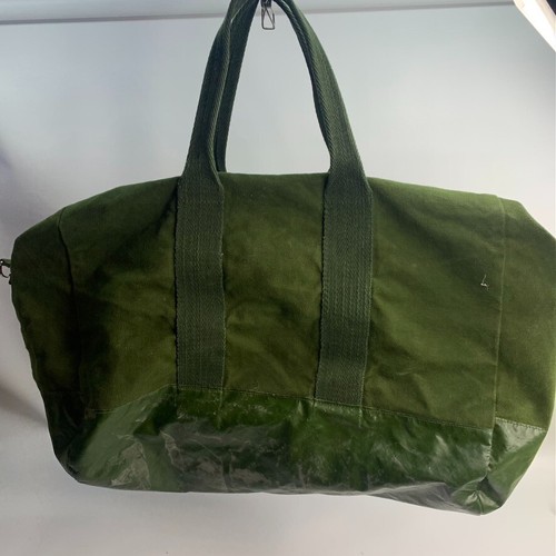 Schwedische Armee Seesack Canvas Tasche mit wasserdichtem Boden M1969 18x12