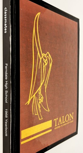 Ferndale MI 1968 High School Yearbook Michigan Talon - Imagen 2 de 6