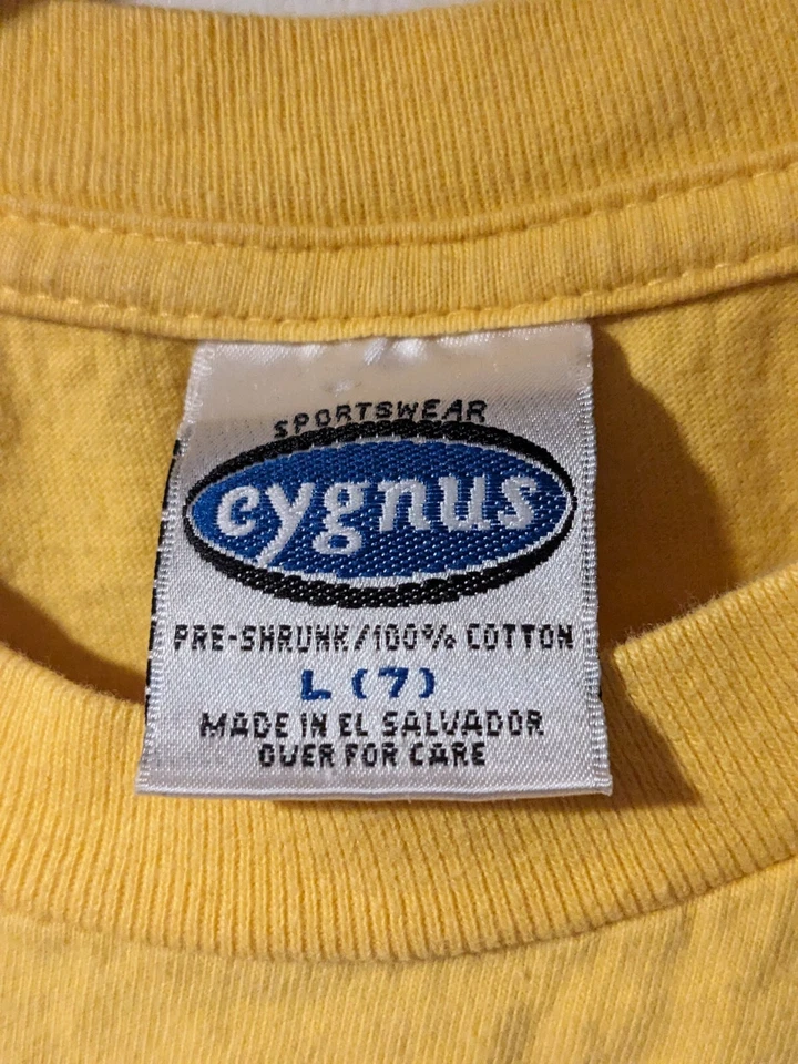 Camiseta amarilla grande vintage 2002 Spider-Man Marvel cómic película promoción juvenil Foto 3 de 4