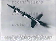 1956 Supersonic Guided Missile the Talos Anti Aircraft Defense Press Photo