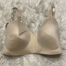 Wacoal 32DDD Bra Beige Staying Power Wire Free Strapless Back Close 854372 NWOT