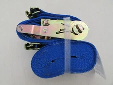 NEW! US Cargo Control E-Track Ratchet Straps, 2 Inch x 20 Foot Heavy Duty Blue