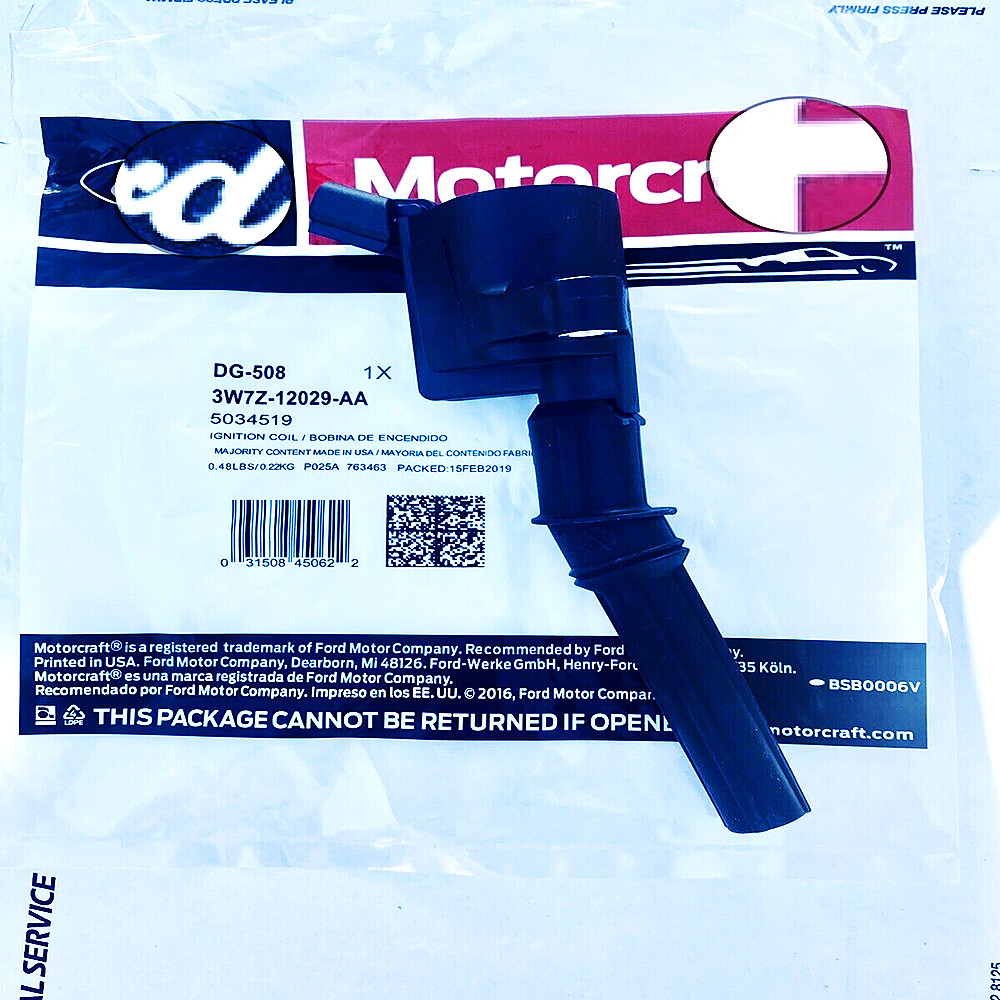 8PCS OEM Motorcraft Ignition Coils DG508 For Ford F150 4.6L 5.4L 6.8L