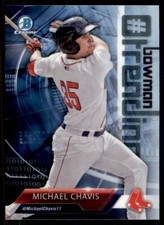 2018 Bowman Chrome #Trending Michael Chavis Boston Red Sox ##-MC
