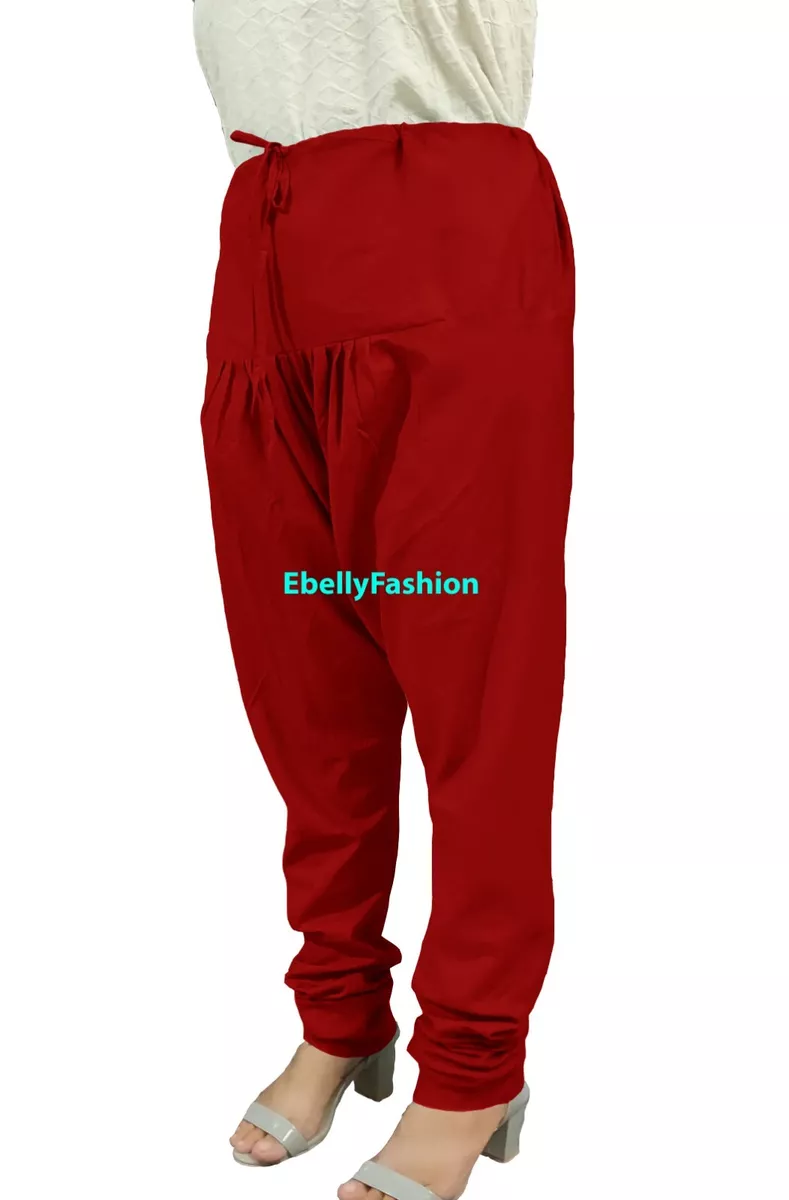 Cotton top churidar pants