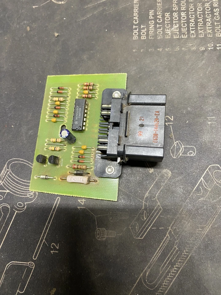 00-05 Ford Excursion Rear Climate Control E6DB 14A624 EA Module Board Oem Used - Image 2 of 4