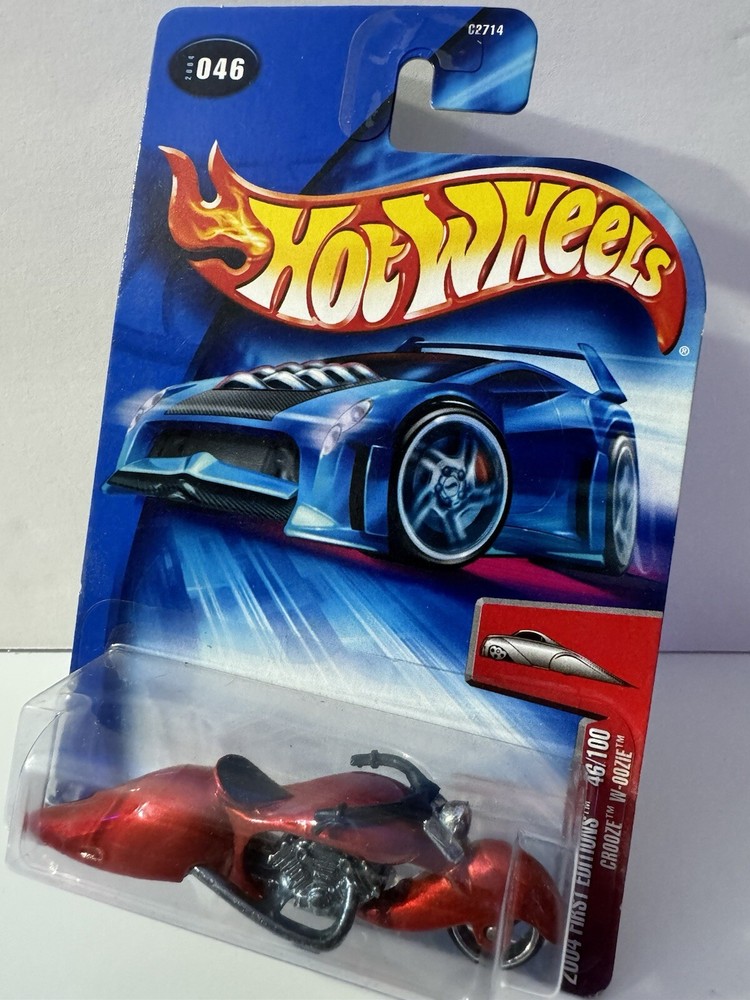 2003 hotwheels crooze w-oozie 2004 first editions #46 red