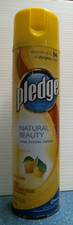 Pledge Furniture Polish, Natural Beauty, Lemon Scented, 12.5 Oz. 00399 FS