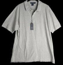 Daniel Cremieux Classics Men's Grey Polo Shirt Size XL