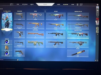 Valorant Account Diamond 3 EU 780  an Skins
