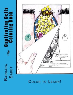 Captivating Cells Coloring Book: Color to Learn! 9781539666455 Free Shipping-,
