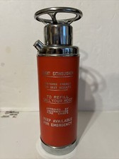 Thirst Extinguisher BARWARE Fire TILSON JAPAN Decanter MUSIC BOX "How Dry I Am"