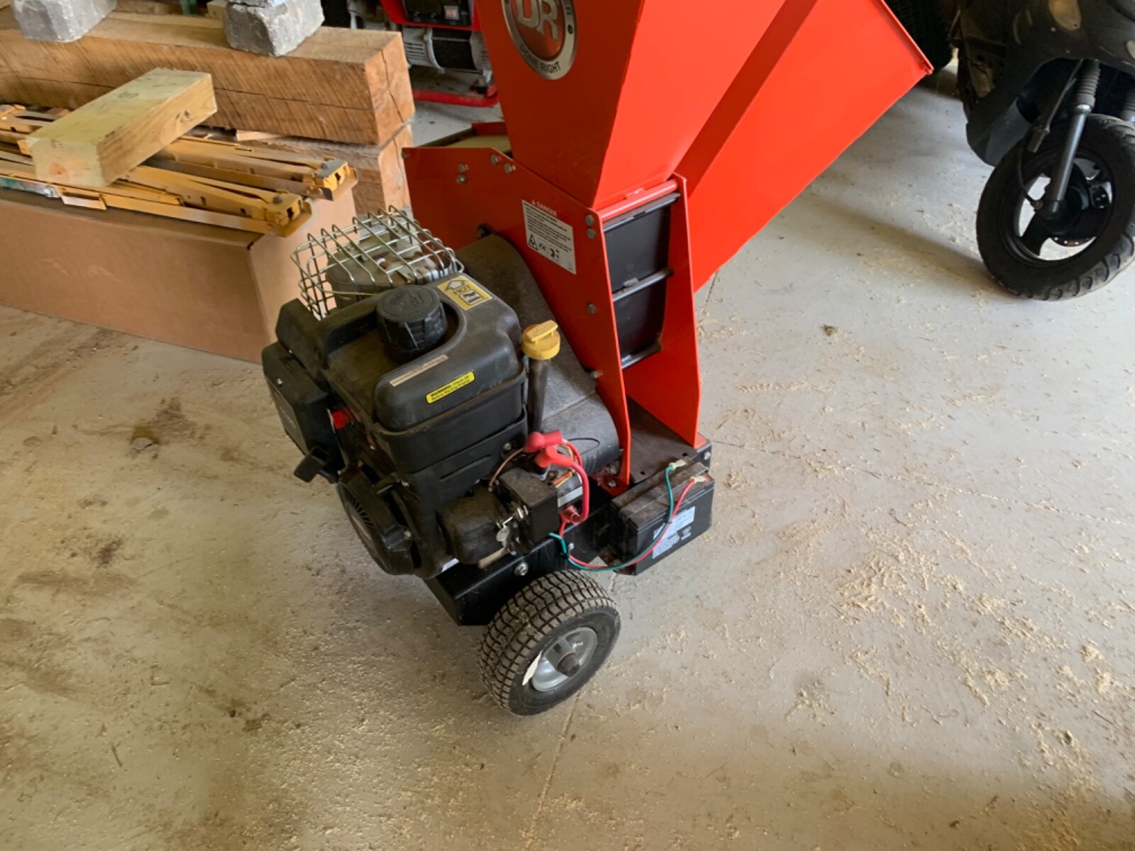 DR Professional XR wood chipper shredder eBay