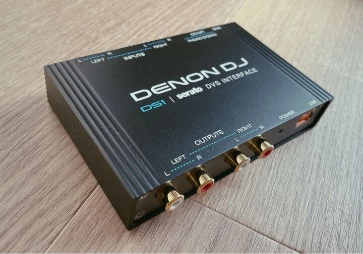 DENON DS1 Serato DJ 2-Channel Degital Vinyl System DVS Interface Vinyl Unused JP