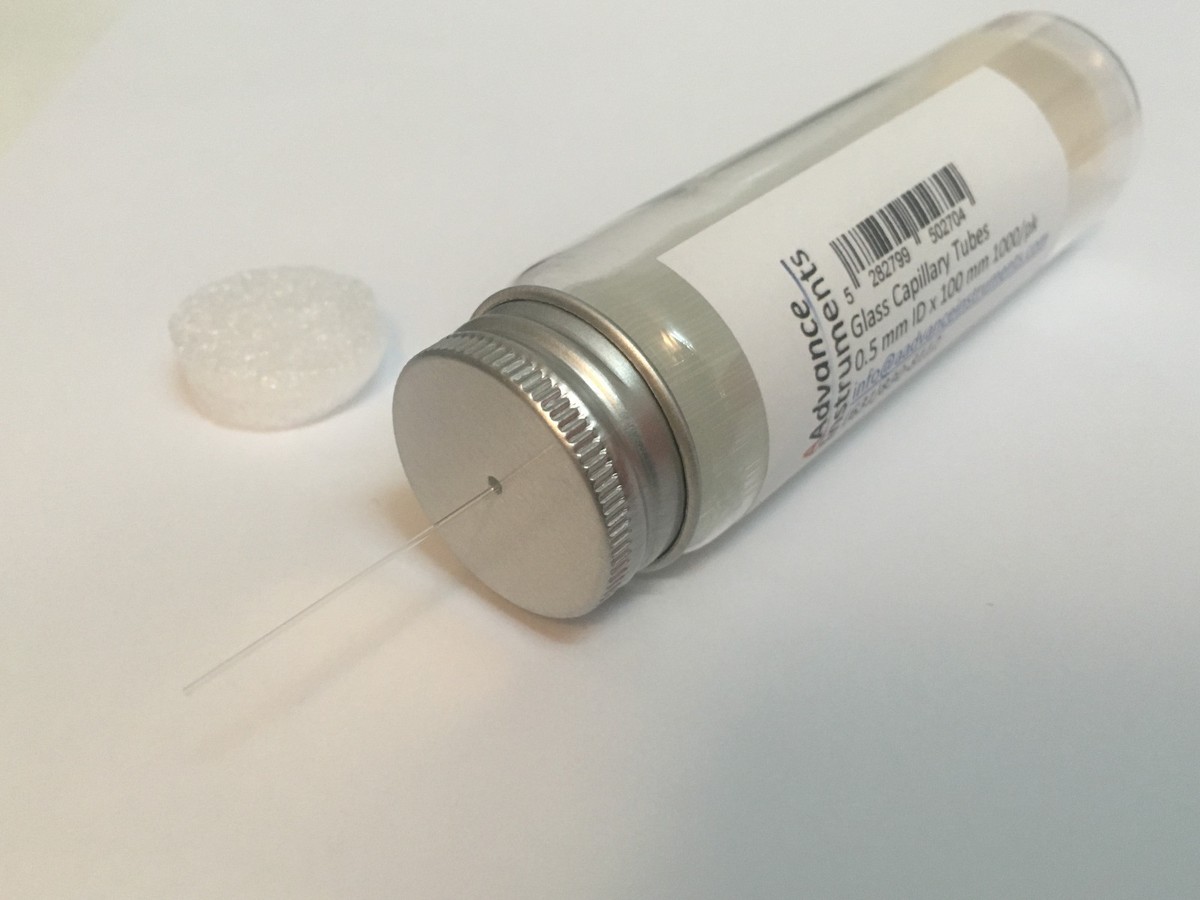 Pipette Micro Vetro 100mm Tubi Capillari In Vetro Stonylab | 1000 Pezzi 100mm X 0.5mm ID | Per Laboratorio TLC Vetreria Per Analisi Chimiche - Foto 3