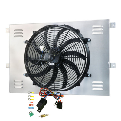 Electric Radiator Fan+Shroud For 71~78 Dodge B/D/W Series Pickup Van Ramcharger